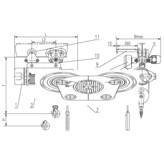 СИБТАЛЬ (GRM) CD1 10 т 12 м Таль электрическая канатная передвижная в Челябинске, Грузоподъемность: 10 тонн (10000 кг), Высота подъема, м.: 12 м, Напряжение: 380 В купить по выгодной цене 100kwatt.ru