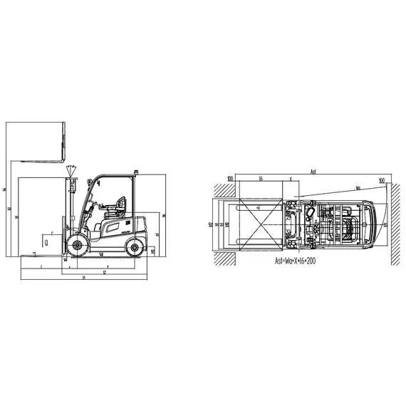 XILIN FB25R Li-ion 2500 кг 3 м Погрузчик электрический четырехопорный арт. FB25R 3 м в Челябинске, Грузоподъемность: 2.5 тонны (2500 кг), Высота подъема вил, м.: 3 м, Тип батареи: Li-ion, литий-ионная купить по выгодной цене 100kwatt.ru