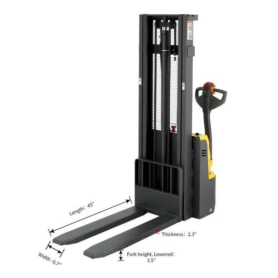 XILIN CDD15R-E Li-ion 1,5 т, 3,5 м Штабелер электрический самоходный в Челябинске, Грузоподъемность: 1.5 тонны (1500 кг), Высота подъема вил, м.: 3.5 м, Тип батареи: Li-ion, литий-ионная купить по выгодной цене 100kwatt.ru