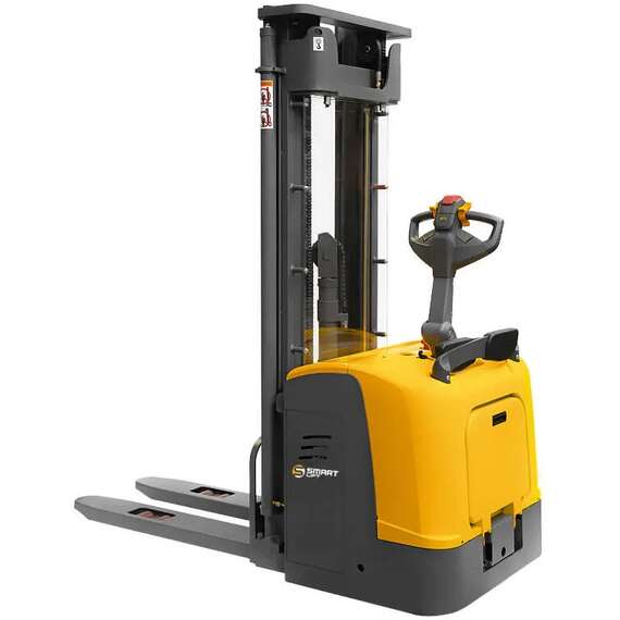 SMARTLIFT CDDK15-I 1500 кг 4,5 м 300 Ач Штабелер самоходный с платформой оператора в Челябинске купить по выгодной цене 100kwatt.ru