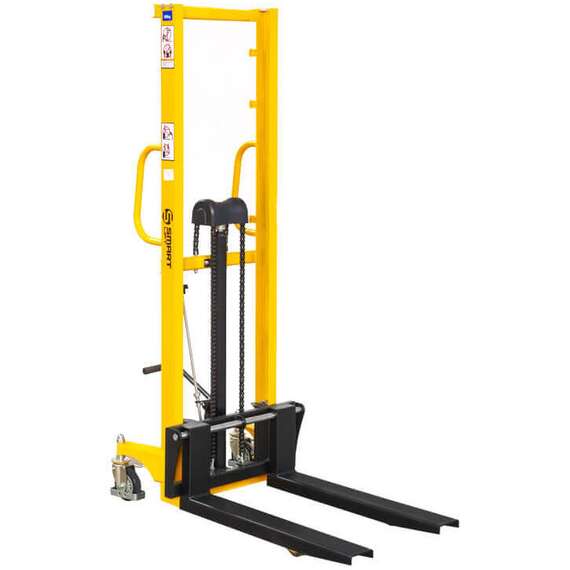 SMARTLIFT SDA 0516 500 кг 1,6 м Штабелер с раздвижными вилами 210-620 мм в Челябинске купить по выгодной цене 100kwatt.ru