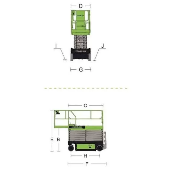 ZOOMLION ZS0808DC 230 кг 8 м Подъемник ножничный аккумуляторный в Челябинске, Грузоподъемность: 230 кг, Высота подъема, м.: 8 м, Тип питания: аккумуляторные (DC), Напряжение: 12 В, Тип батареи: Кислотная, обслуживаемая купить по выгодной цене 100kwatt.ru