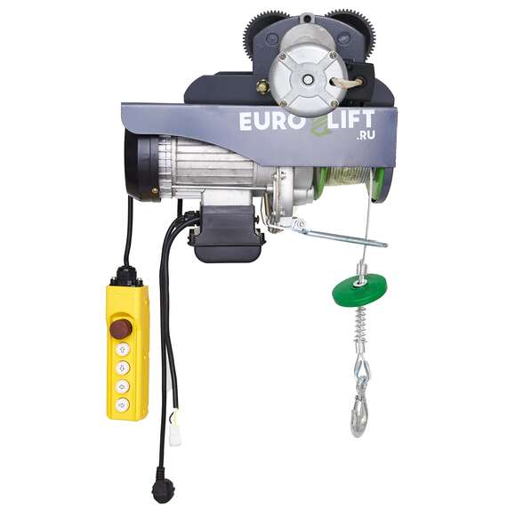 EURO-LIFT KX 500 250/500 кг 18/9 м Лебедка электрическая передвижная в Челябинске купить по выгодной цене 100kwatt.ru