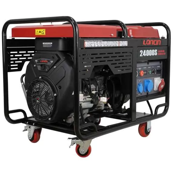 LONCIN LC24000S 18 кВт 220-380В Генератор бензиновый трёхфазный в Челябинске купить по выгодной цене 100kwatt.ru