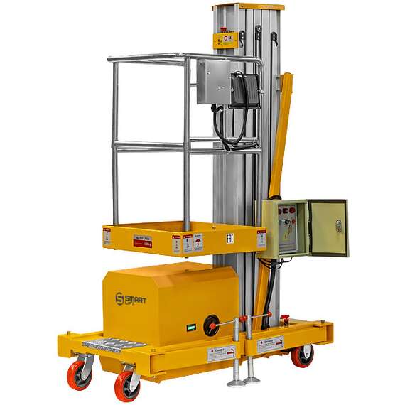 SMARTLIFT GTWY 6-100 (T) AC&DC 125 кг 6 м Подъемник одномачтовый несамоходный в Челябинске купить по выгодной цене 100kwatt.ru