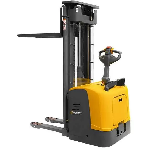 SMARTLIFT CDDK15-III 1500 кг 5,6 м 240 Ач Штабелер электрический самоходный с площадкой в Челябинске купить по выгодной цене 100kwatt.ru