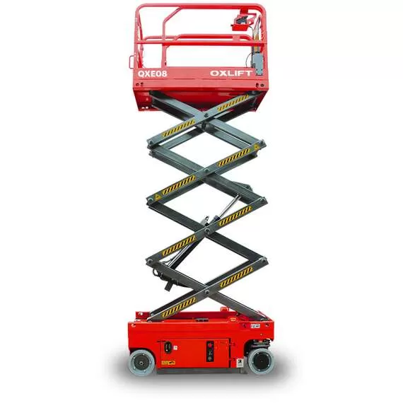 OXLIFT QXE 08230E 230 кг 6 м Ножничный самоходный подъемник в Челябинске купить по выгодной цене 100kwatt.ru