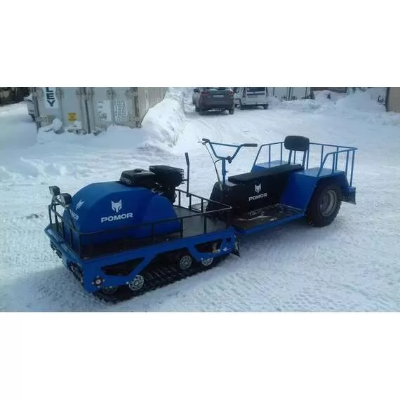 Pomor Х2 K18,5 Мотобуксировщик с реверс-редуктором в Челябинске купить по выгодной цене 100kwatt.ru