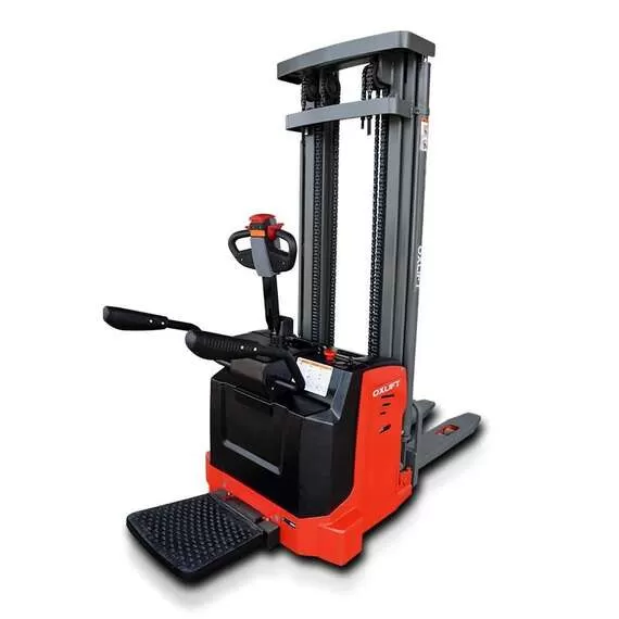 OXLIFT BX-3020 Cамоходный штабелер с платформой для оператора 3 м 2000 кг в Челябинске купить по выгодной цене 100kwatt.ru