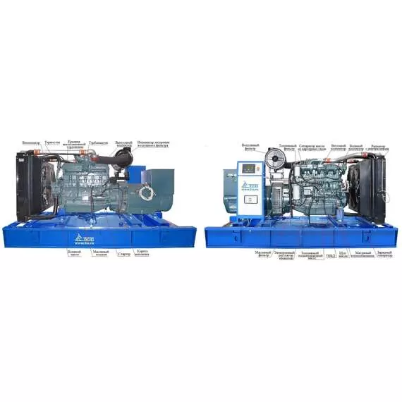 ТСС Prof DOOSAN TDO 330MC АД-240С-Т400-1РМ17 (Mecc Alte) Дизельный генератор в Челябинске купить по выгодной цене 100kwatt.ru