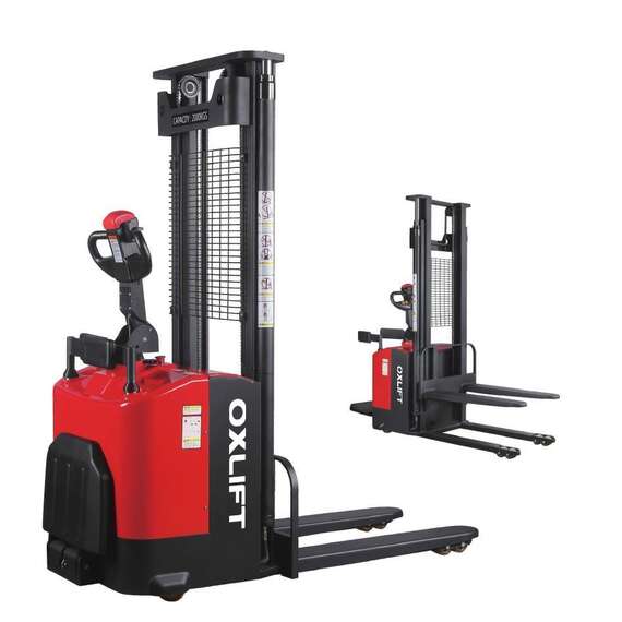 OXLIFT BX 1630H 1600 кг 3 м Самоходный штабелер с платформой для оператора с двумя гидроузлами в Челябинске